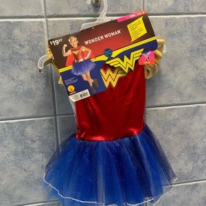 Wonder Woman costume with cape and headband
